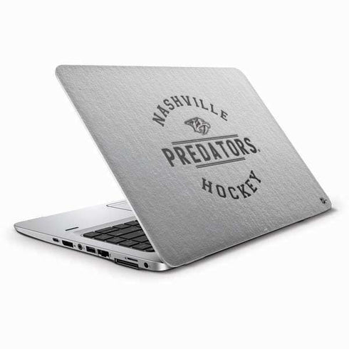 NHL Nashville Predators Black Text HP Elitebook Skin